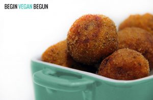 Croquetas de boniato y champiñones